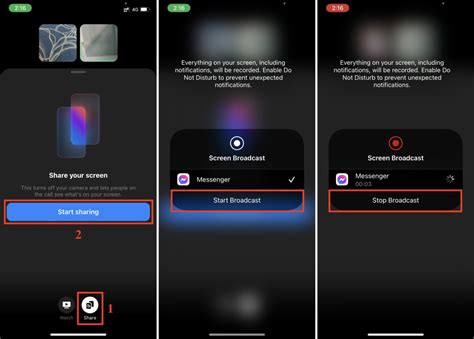 Messenger Screen Sharing .